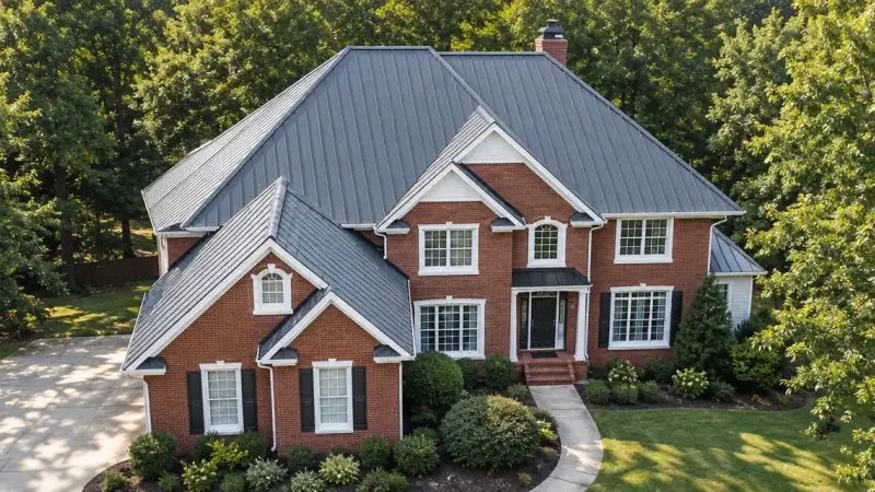 Best metal roofing colors for Georgia homes