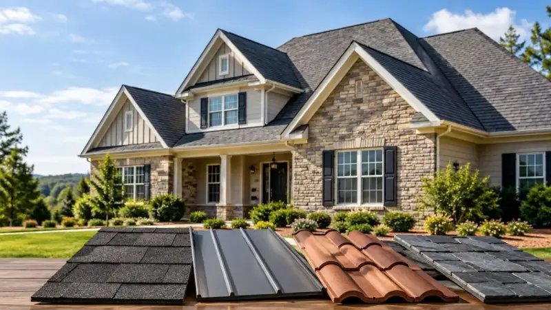 Best roofing materials for Georgia homes