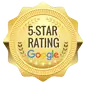 5-Star Rating on Google