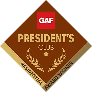 GAF President's Club Residential Award Winner